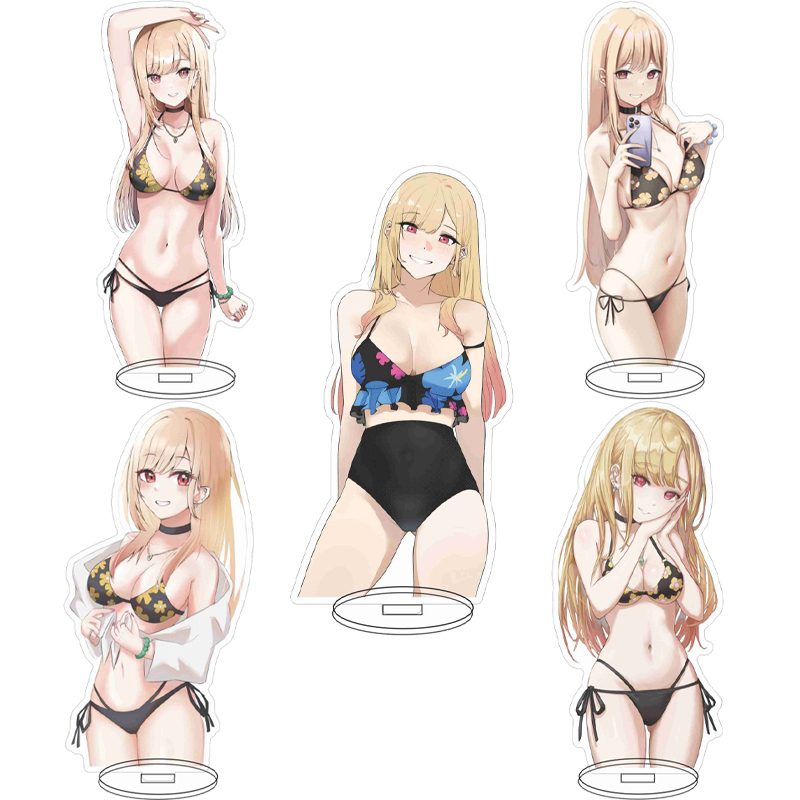 Figma Stand Set - 16 см, фигурка Марин Китагавы из