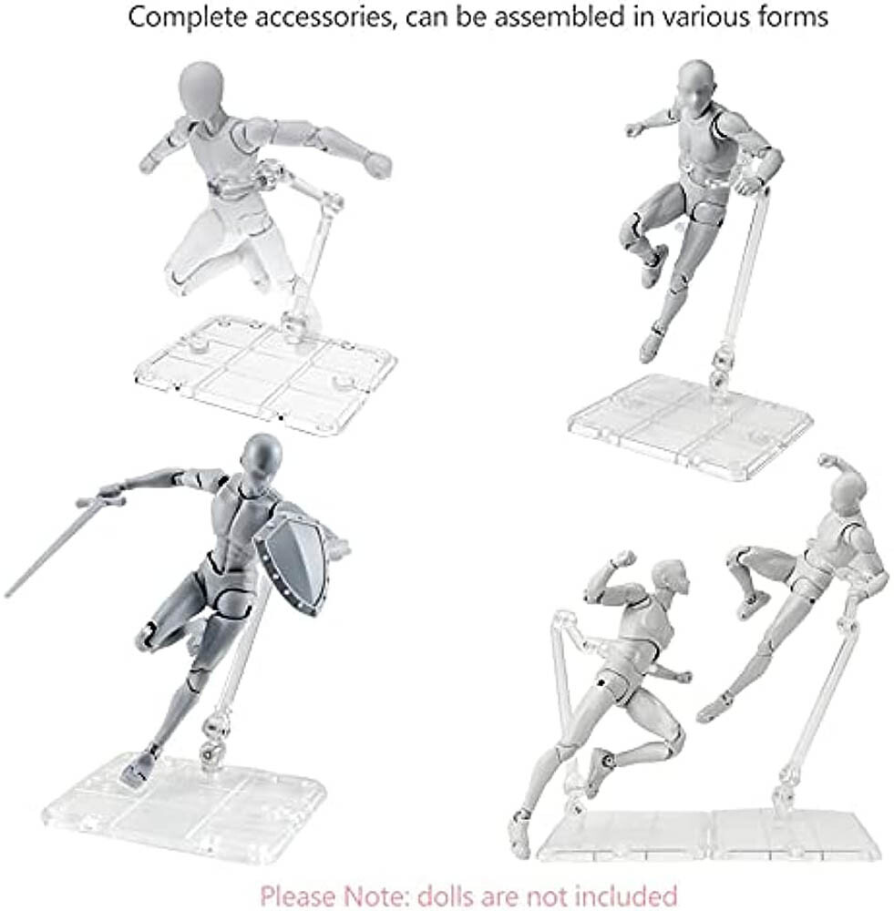 12 шт. регулируемых подставок  – обзор и цена Action Figure Stand