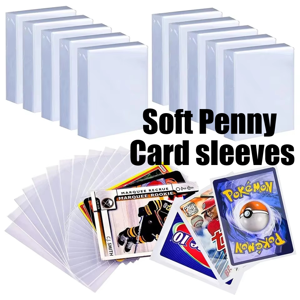 100–600 шт. защитных чехлов дл – обзор и цена Card Penny Sleeve